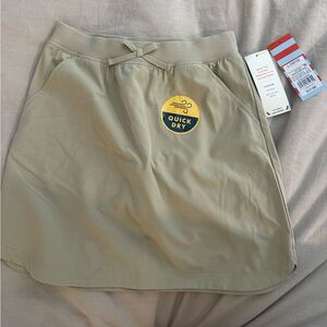 Cat & Jack Quick Dry Khaki Scooter Skort – Girls Size L (10/12) NWT